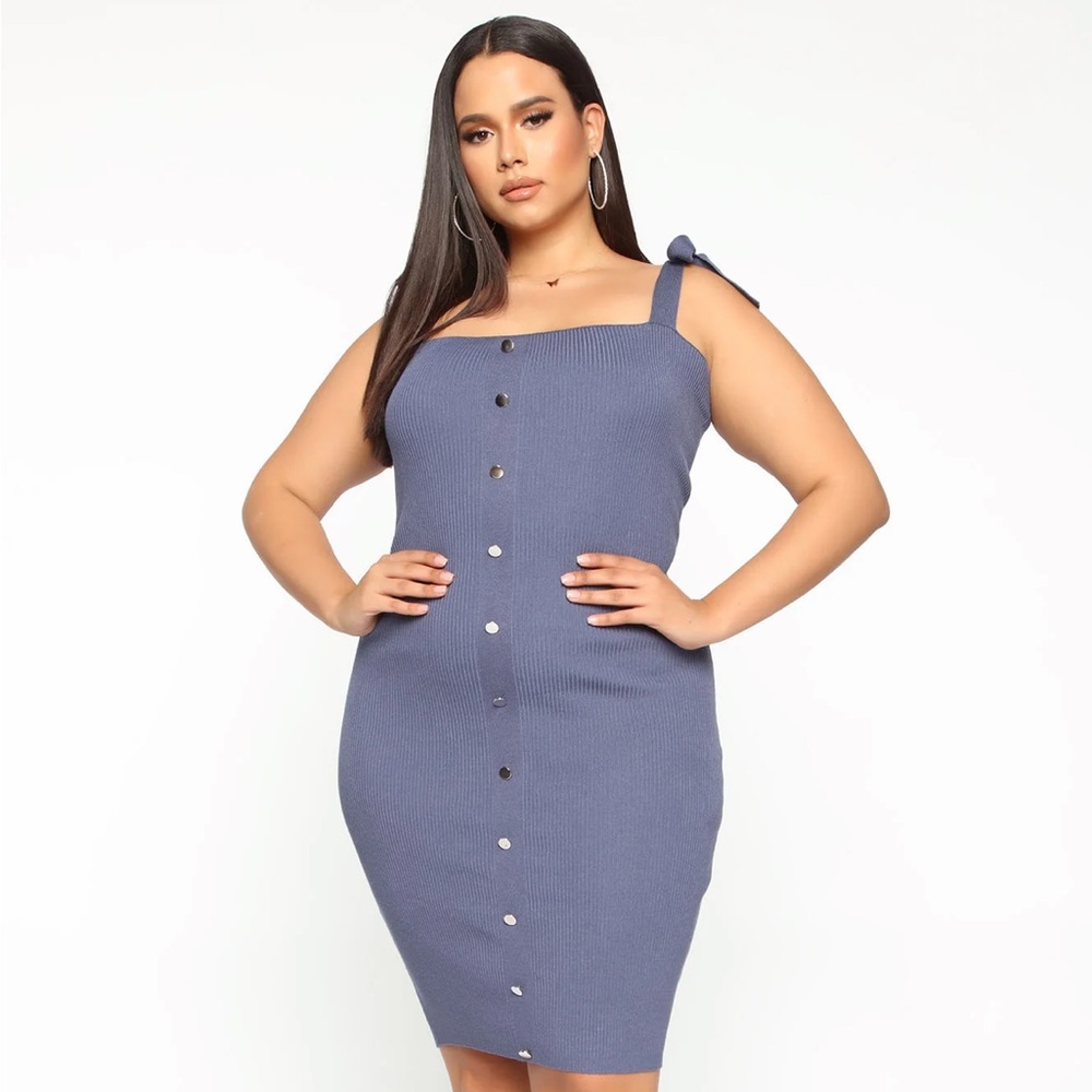 NWT PLUS FN Make Me Laugh mini dress